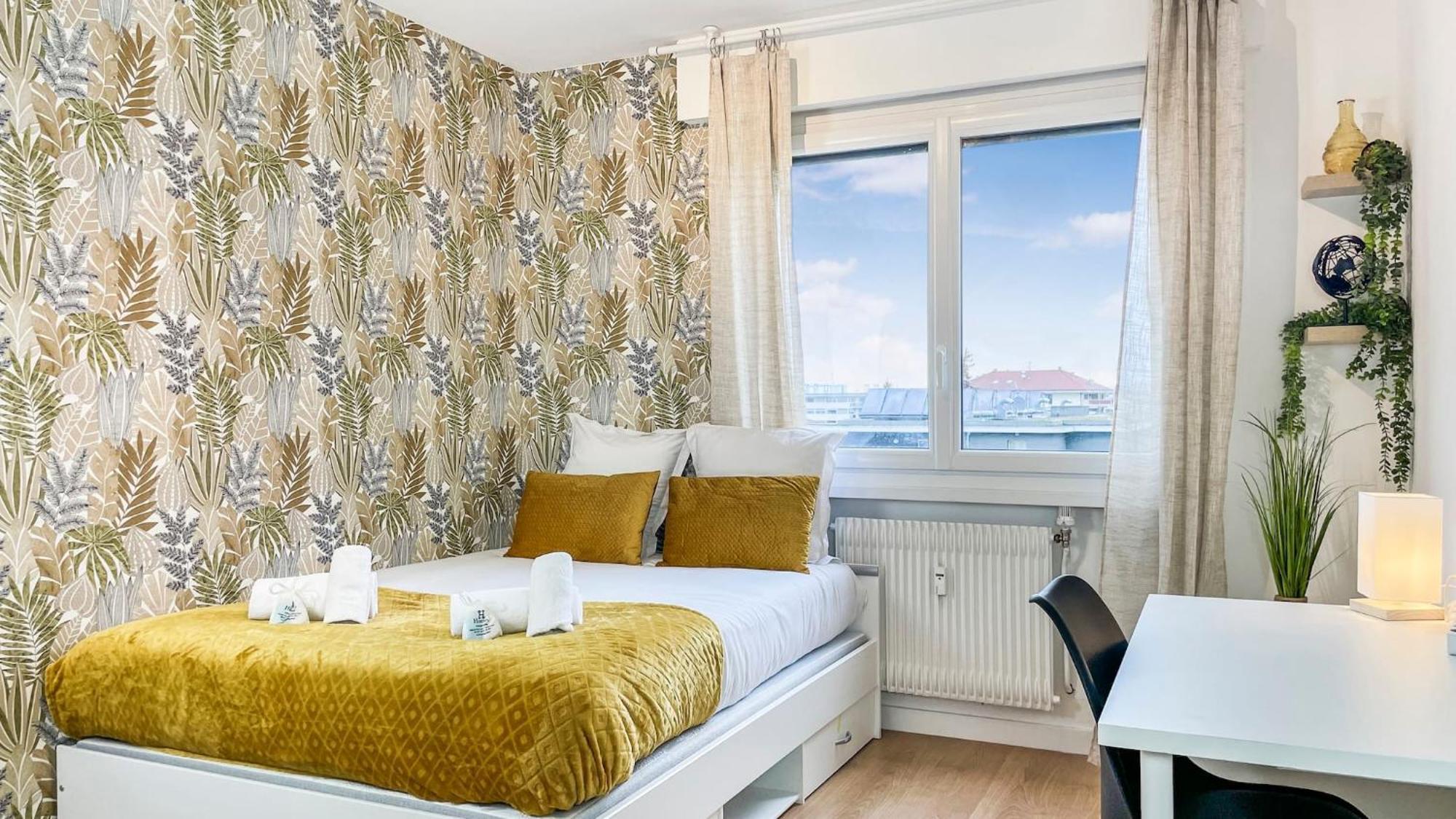 Homey La Coloc Mugi - Colocation Haut De Gamme - Chambres Privees - Balcon - Wifi Et Netflix - Proche Transports Commun Annemasse Exterior foto